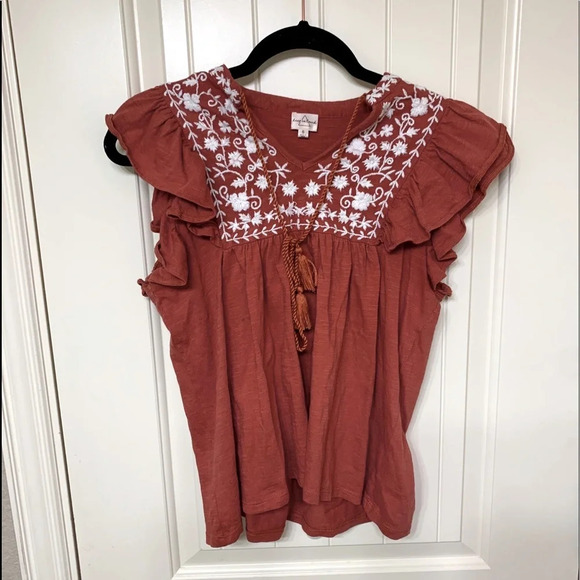 Tops - Keep In Touch Floral Blouse